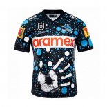 Cronulla Sutherland Sharks Rugby Shirt 2021 Indigenous