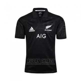 New Zealand All Blacks Rugby Shirt 2016-17 Home