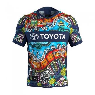 North Queensland Cowboys Rugby Shirt 2018-19 Indigenousus