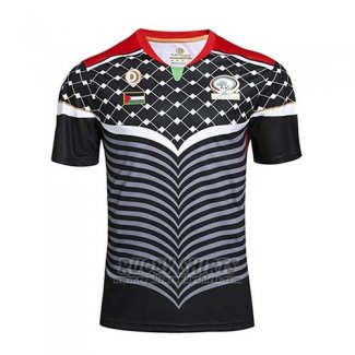 Palestine Rugby Shirt 2017 Black
