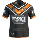 Wests Tigers Rugby Shirt 2019-2020 Home