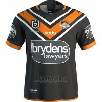 Wests Tigers Rugby Shirt 2019-2020 Home