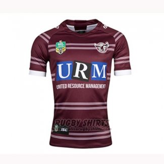 Manly Sea Eagles Rugby Shirt 2018-19 Home