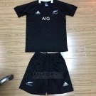 Kid's Kits New Zealand All Blacks Rugby Shirt 2019-2020 Home