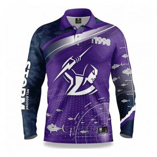 Shirt NRL Melbourne Storm Rugby 2022 Fish Finder