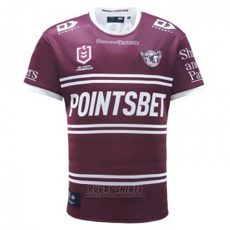 Manly Warringah Sea Eagles Rugby Shirt 2023 Home
