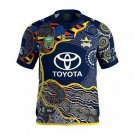 North Queensland Cowboys Rugby Shirt 2017 Indigenousus