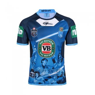 NSW Blues Rugby Shirt 2017 Home