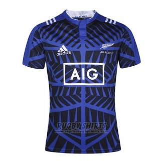 New Zealand All Blacks Rugby Shirt Blue