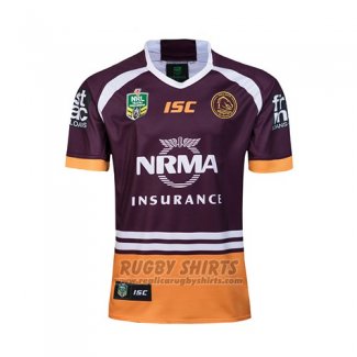Brisbane Broncos Rugby Shirt 2018 Home