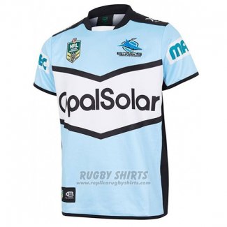 Cronulla Sharks Rugby Shirt 2018 Home