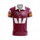 Shirt Polo Queensland Maroons Rugby 2024