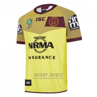 Brisbane Broncos Rugby Shirt 2018 Tercera