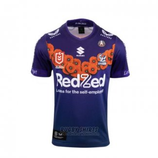 Shirt Melbourne Storm Rugby 2023 ANZAC