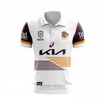 Shirt Polo Brisbane Broncos Rugby 2024 Away