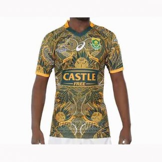 South Africa Rugby Shirt madiaba100 Commemorative