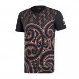 New Zealand All Blacks Maori Rugby Shirt 2019 Marron