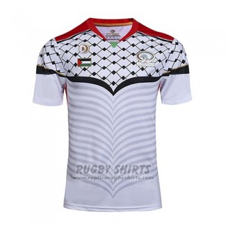 Palestine Rugby Shirt 2017 White