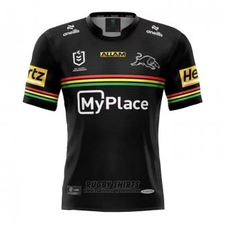 Shirt Penrith Panthers Rugby 2024 Home Black