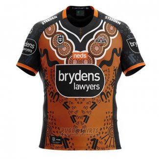 Wests Tigers Rugby Shirt 2021 Indigenous