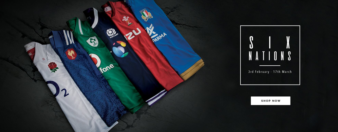 6 Nations Rugby Shirts Sale