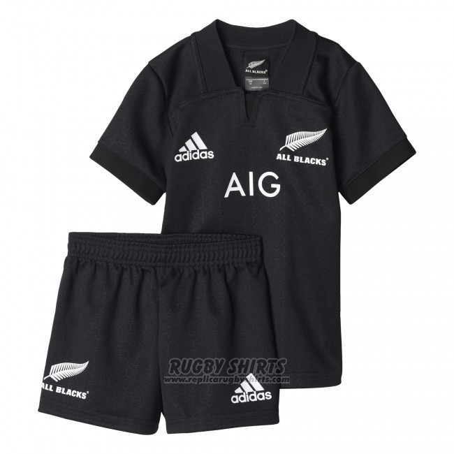 Replica Kid's Kitss New Zealand All Blacks Rugby Shirt 2017 Home online ...