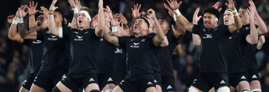 All Blacks rugby shirts