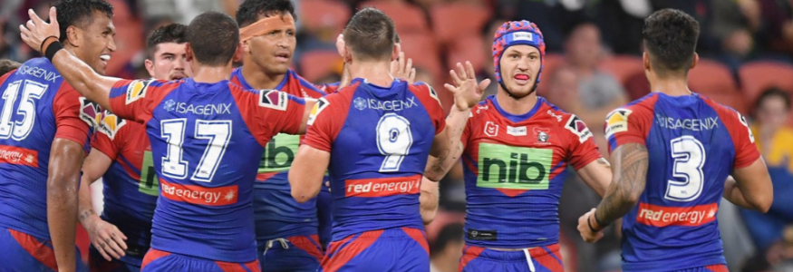 Newcastle Knights rugby shirts