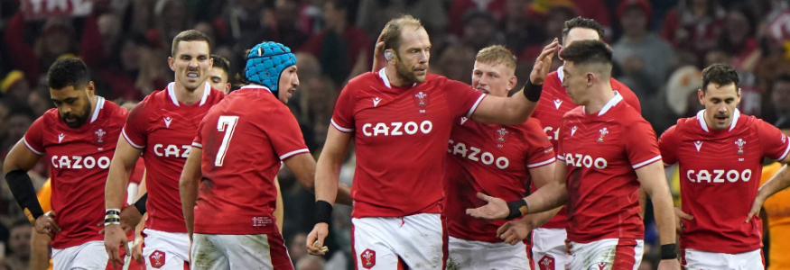 Wales rugby shirts